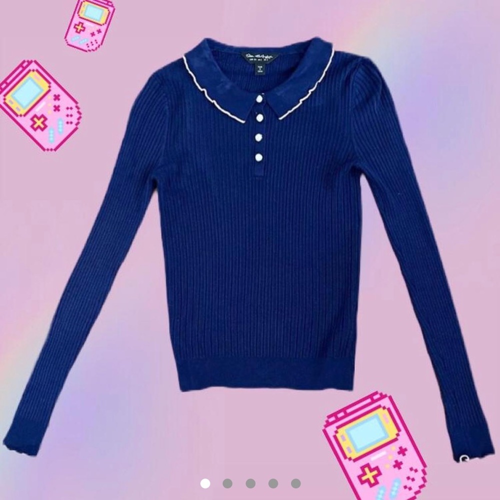 Miss Selfridge collared top